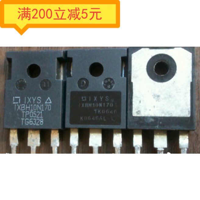 Original imported disassembler IXBH10N170 TO-247 IGBT power tube 10A1700V measured straight shot