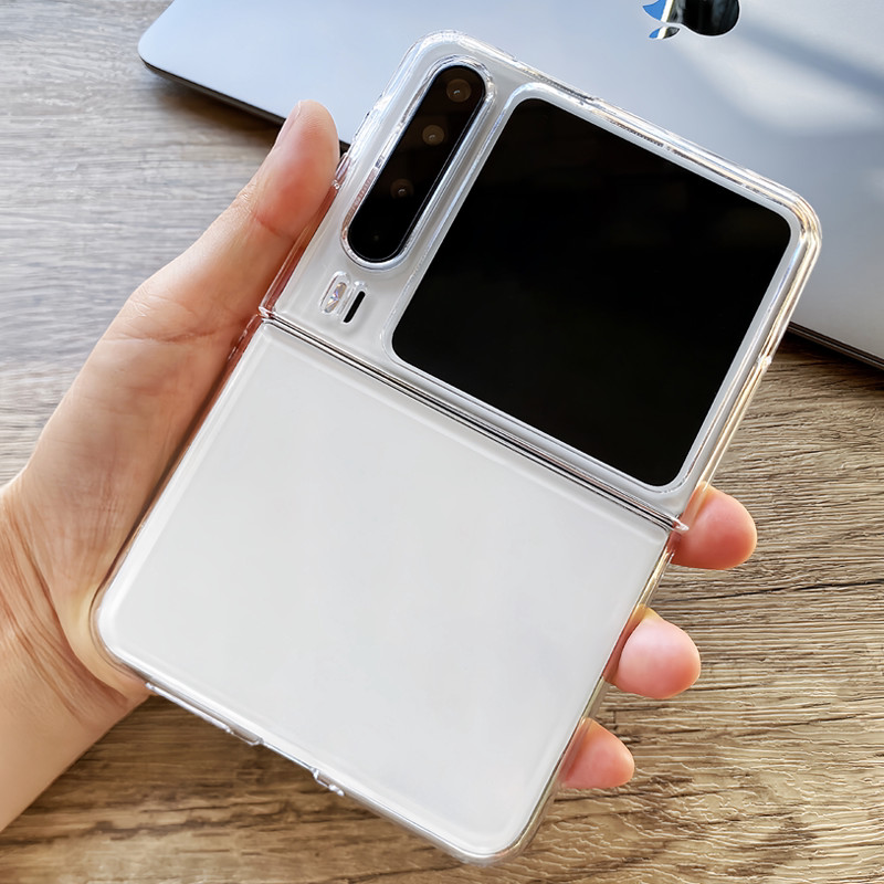 Suitable for Huawei Purax Phone Case, Transparent Hard Case with Lens Protection, Full Coverage, Anti-Drop, Ultra-Thin, Simple Design, Unisex, Foldable Screen, Purax Collector's Edition Back Cover, Bare Phone Feel, Heat Dissipation, Transparent Shell