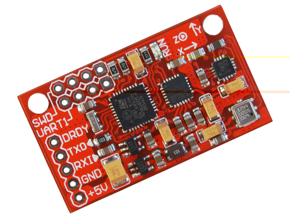 IMU AHRS 10DOF gesture sensor module MPU6050 HMC5883