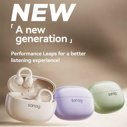 Sanag Z60S Наушники-клипсы Bluetooth 6.0 Наушники