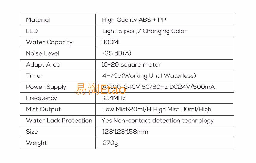 Humidificateur USB - Ref 411906 Image 8