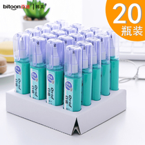Korean tool correction fluid Baitong correction fluid Student correction modification pen white cover quick-drying map modification large capacity wholesale