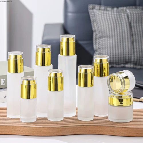 Акриловая матовая бутылка, стеклянная тара, распылитель, 30 мл, пробный комплект