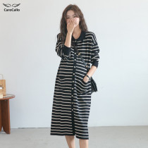 Maternity Autumn Cardigan Fashionable Autumn Sweater Top Spring and Autumn Knitted Sweater Autumn and Winter 2022 New Dress