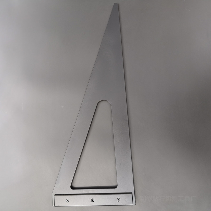 Woodworking glass, electric Wood, triangular insulation plate, lengthened and thickened multifunctional straight-angle ruler, large ruler, 90 degrees