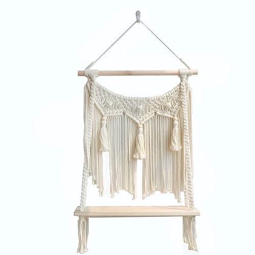 Северная стена декоративные ткацкие гобелена на стене висят гостиной, слой доски, украшения кровати и завтрака, декоративный ретро -барьер кисточки