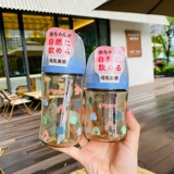 Pigeon, японская пластиковая детская окрашенная антиколиковая бутылочка для кормления для новорожденных для младенца, широкое горлышко, защита при падении