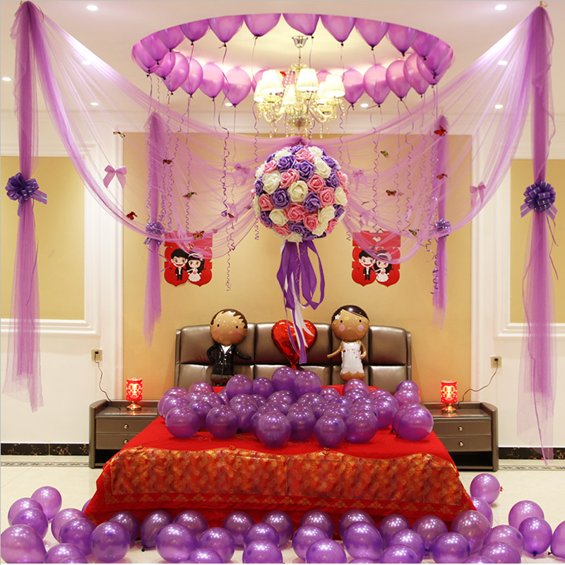 Usd 49 50 Wedding Supplies Room Decoration Flower Ball Wedding Supplies Room Decoration Flower Ball Layout Pull New Bedroom Curtain Yarn Balloon Dress Creative Package