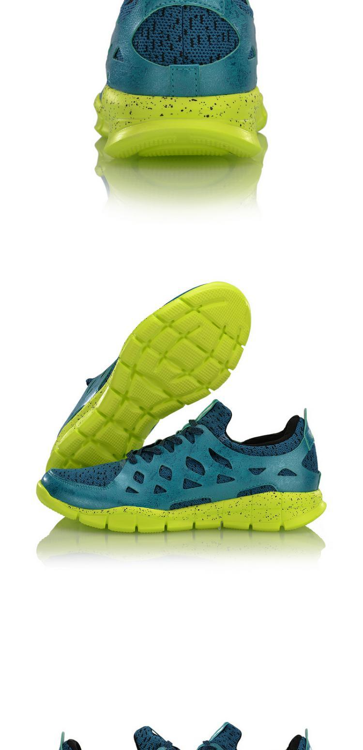 Giày nam Li Ning giày chạy bộ lưới mùa hè giày thể thao ARBM015 QC giày thể thao chính hãng