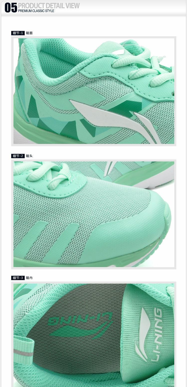 Giày chạy bộ Li Ning Giày nữ giày thể thao Giày chạy giày nữ Giày thông thường ARBK086 không chip giay the thao nam