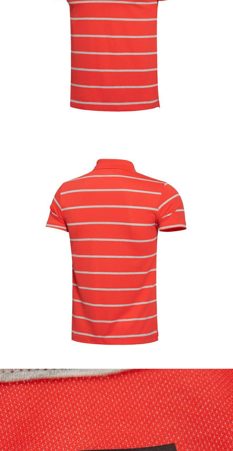 Li Ning Men Marvel Summer Sports Life Áo sơ mi ngắn tay GPLL025-1 - Áo polo thể thao áo nam polo