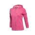 Li Ning Women Hình Áo cardigan màu xanh Áo thể thao sống động AWDK542-2 - Thể thao lông cừu / jumper áo thun dài tay nam hàng hiệu Thể thao lông cừu / jumper