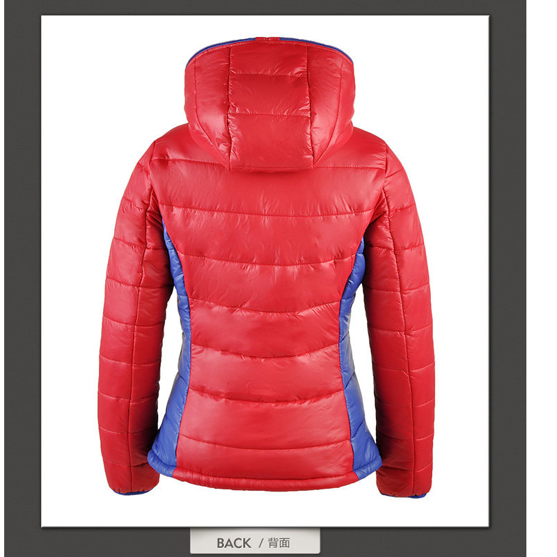 77 Li Ning cotton quần áo cuộc sống thể thao của phụ nữ AJMH062 áo khoác cotton ngắn trùm đầu ấm áp áo khoác lông vũ nike chính hãng