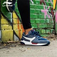 Li Ning giày thông thường mùa hè giày da lộn giày thể thao đế cao