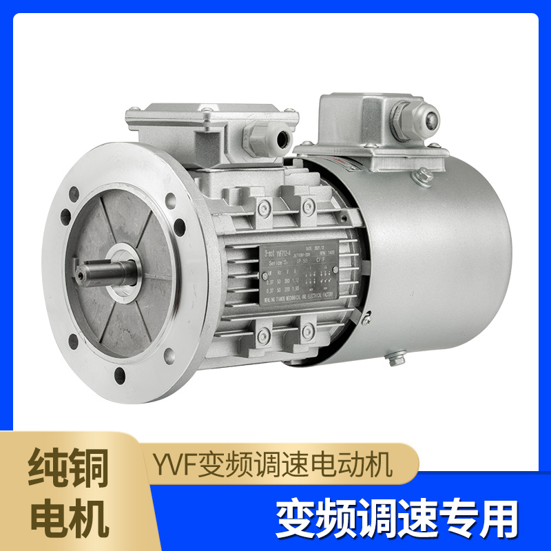 YVF frequency conversion throttle fan upright B5 three-phase 220 motor motors 0 75 1 1 1 1 5 2 2 3 4 KW-Taobao