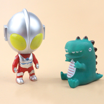 Salty Egg Superman Beats Little Monster Dinosaur Ottman Deformed Egg Birthday Cake Decoration Swing Childrens Festival Costume