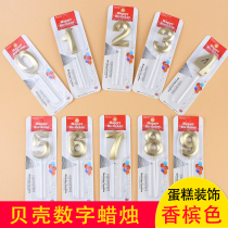 Online Red Opera House Style Birthday Cake Digital Candle Festival Dress High Quality Champagne Digital Candle