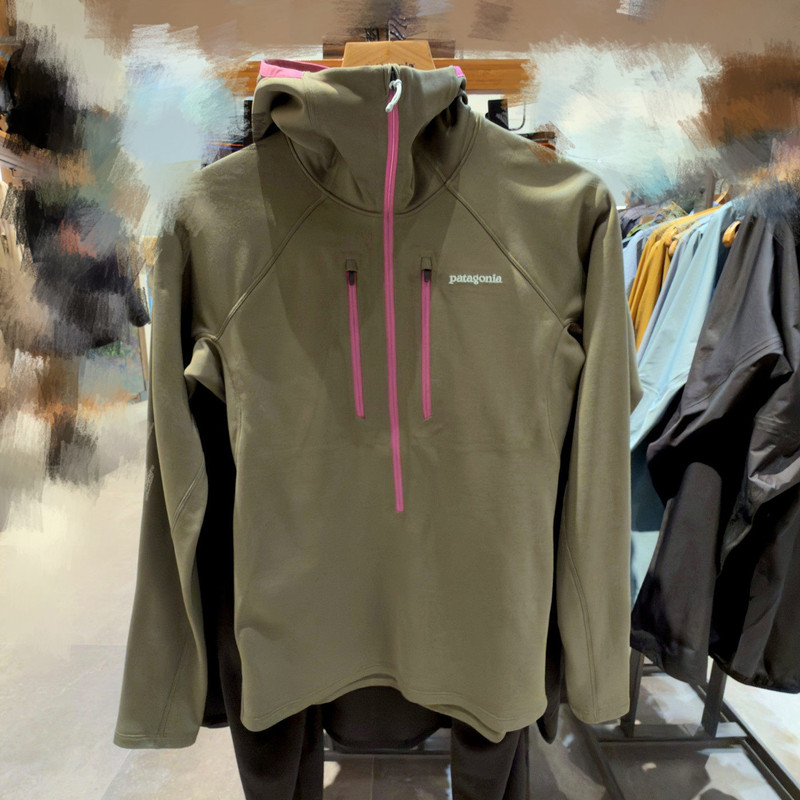 26 Patagonia R1 Ultralight Hoody Hooded Fleece Breathable Ultra-Light Women's Jacket