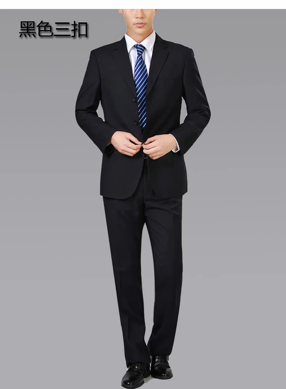 Bộ đồ mới bốn mùa phù hợp với trang phục chuyên nghiệp của nam giới để làm việc