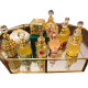 In Stock Dubai Tourist Souvenir Desert Flower Keychain Fragrance Essential Oil Perfume 5ml Big Brand Scent Incense