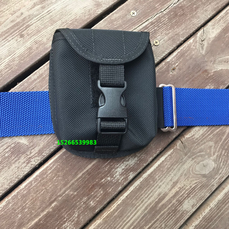 dbsqszb diving belt contains Japanese word buckle independent individually flexible black 2kg lead block counterweight bag lead bag bag