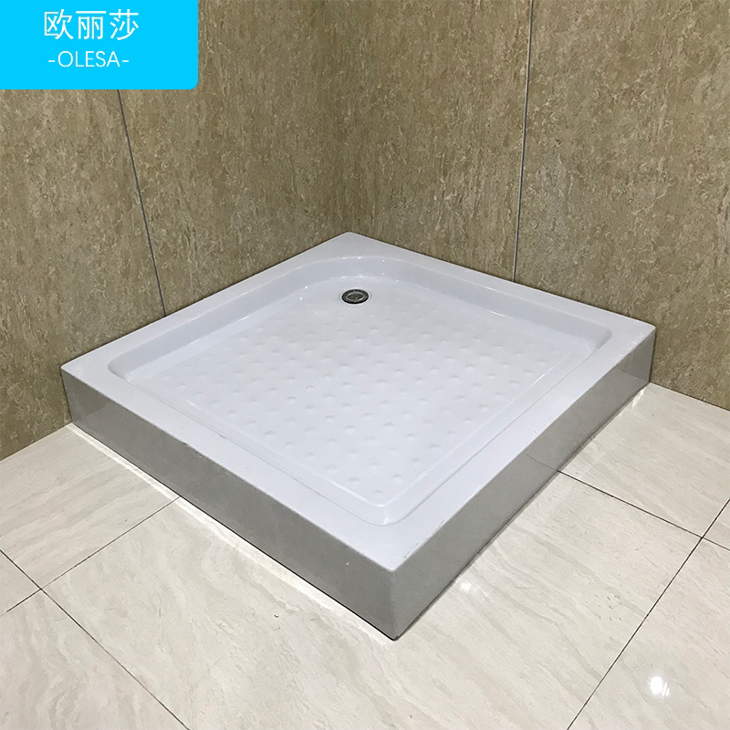 Simple Square Shower Room Base Tray Bathroom Toilet Container Rv Waterproof Barrier Waterproof Basin Simple Square Shower Room Base Tray Bathroom Toilet Container Rv Waterproof Barrier Waterproof Basin