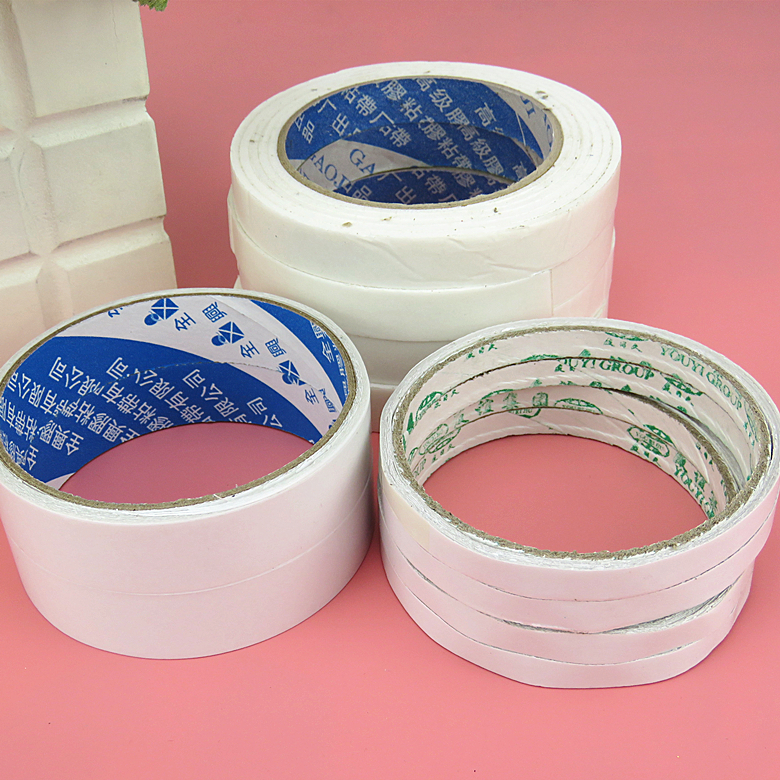 Double-sided adhesive tape super-adhesive double-sided adhesive foam powerful high-adhesive double-sided adhesive tape with mural thickened ultra-thin double-sided adhesive stationery-Taobao