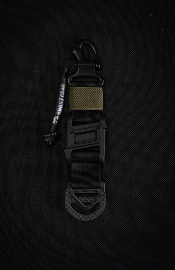 (Ghost equipment) Ghost Gear Carbon fiber key buckle
