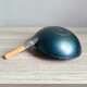 Frying Pan for Stir-Frying Noodles and Rice, Commercial Wok, Non-Coated Iron Pan for Street Vendors, Non-Stick Pan for Restaurant Chefs, Lightweight