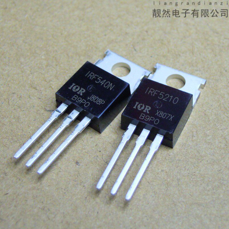 IRF5210 IRF540N 40A 100V imported B9PO original precision matching MOS field effect 1 pair of tubes