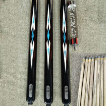 South Koreas famous pool club small head split British snooker big head black 8 eight medium single club