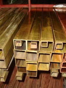 20*20*2MM bronze square pipe bronze pipe bronze rectangular tube rectangular tube big promotion