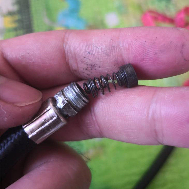 Car air pump trachea car air pump extension tube adapter gas nozzle car Zhiku 3609 A Tang sister Ford