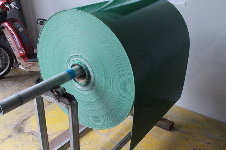 PVC Green Light Plane Assembly Line Industrial Belt Conveyor Belt Industrial Belt Conveyor Belt 2mm Thick