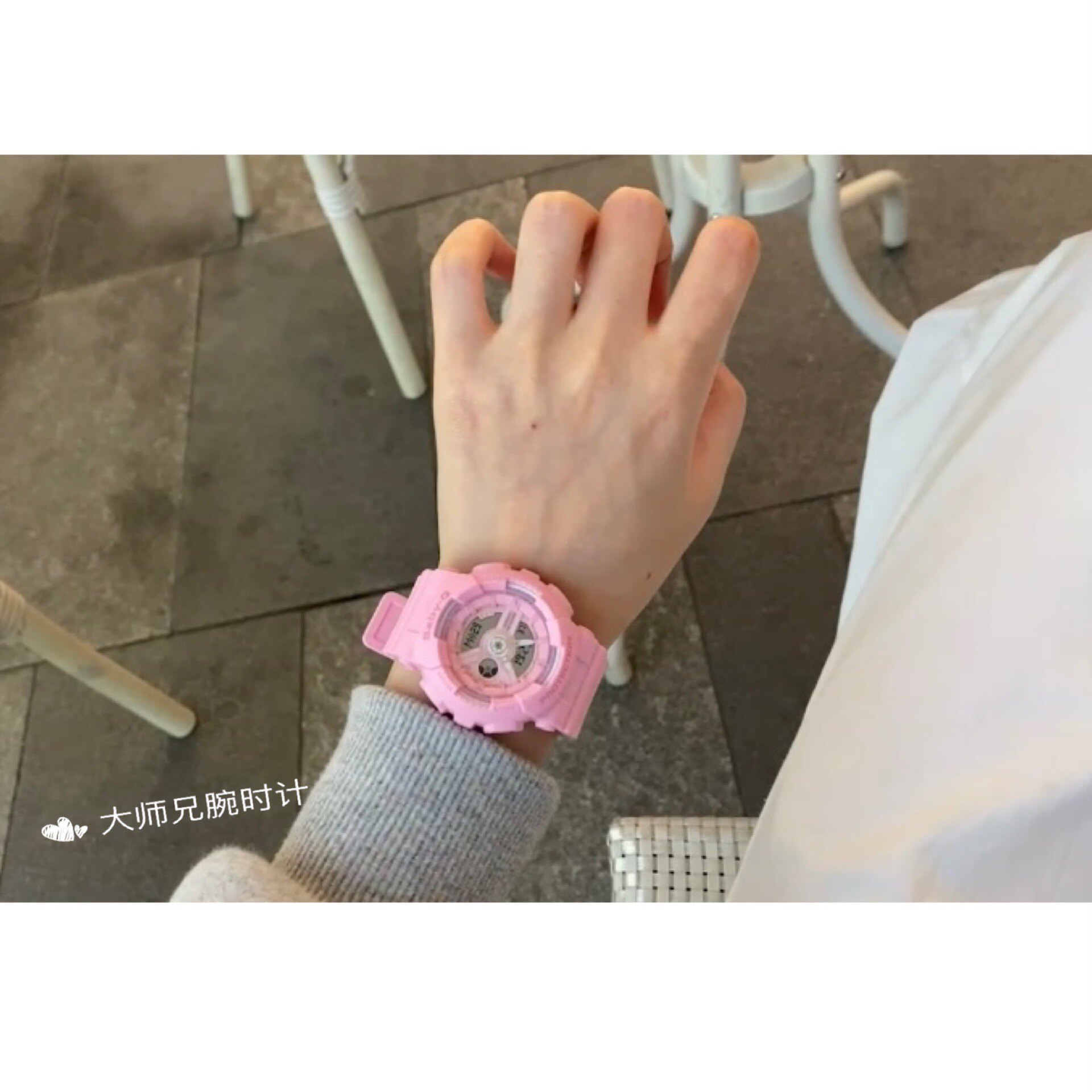 Peach Pink Small Dial Girls Watch｜Japan CasioCASIObaby-g Watch Sports Waterproof Watch