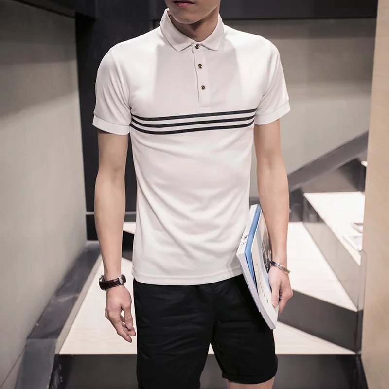 15 áo thun ngắn tay mùa hè 16 nam 12 học sinh trung học cơ sở 14 nam nửa tay 13 cotton nam 18 tuổi áo sơ mi POLO áo polo sói