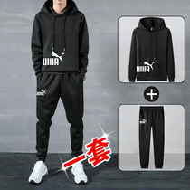 Leisure sport Two suits Mens 2021 new spring and autumn Season clothing mens jacket 100 hitch blouses