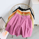 A-line casual shorts women's summer new Korean version loose all-match slim solid color tooling slim cotton hot pants five-point pants