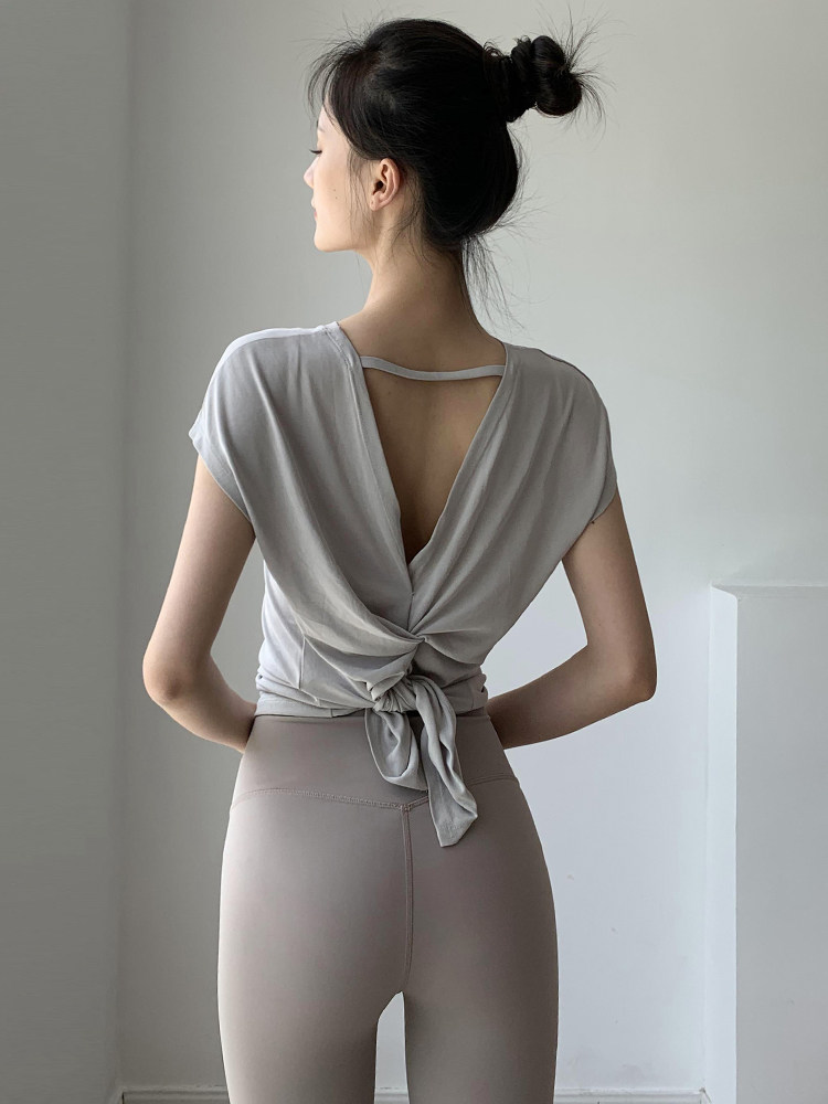 VALVOELITE Yoga Blouse Spring Summer Running Extras Air Speed Dry T-shirt Thin Sports Hooded Fitness Suit