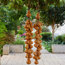 Natural high-quality auspicious gourd string hangings handicrafts five blessings home living room shop decorations pendants