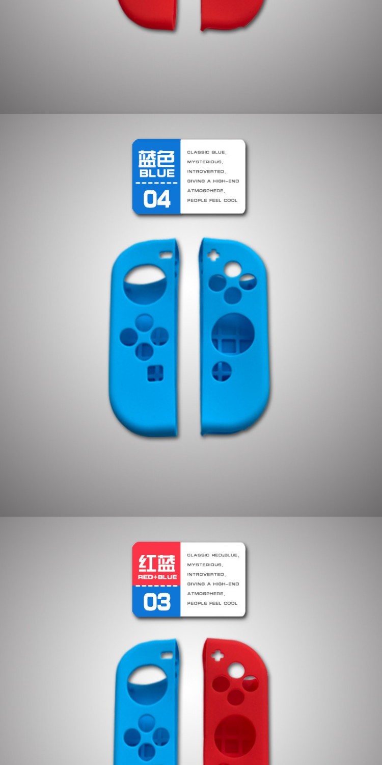 Nintendo chuyển trường hợp silicone NS xử lý trường hợp nintendo chuyển trường hợp silicone - Người điều khiển trò chơi tay cầm chơi game xiaomi