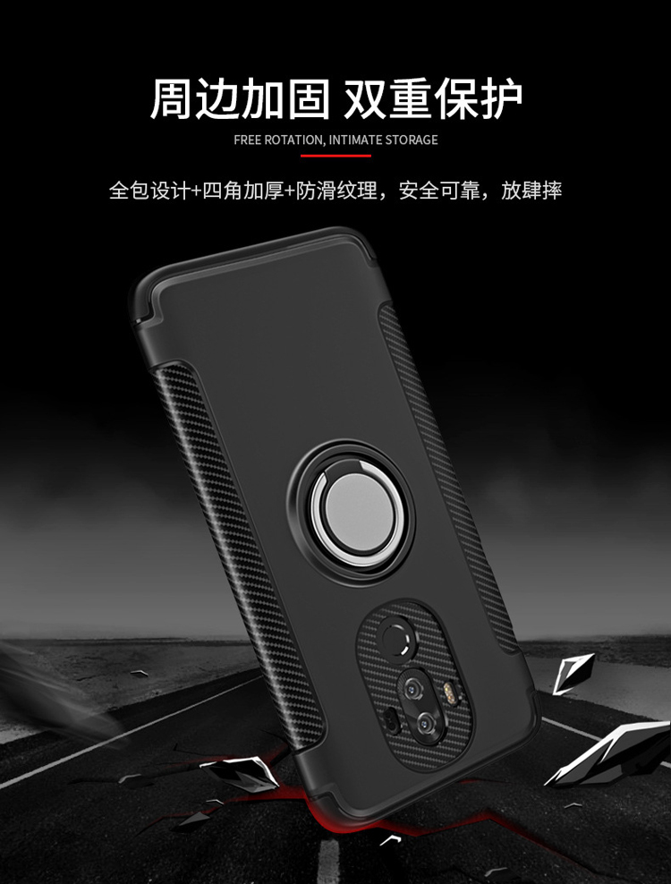 Ốp lưng Huawei mate9 ốp lưng di động mate10 vỏ bảo vệ Pro chống rơi xe từ tính với giá đỡ nhẫn nam nữ mềm mại - Nhẫn nhẫn kim cương
