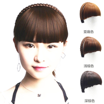 Wig female wig Liu kelp hairband summer thin braid hair hoop bangs hairpin bangs wig
