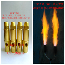 Air atomizing siphon nozzle Methanol burner nozzle Dual fluid light oil Heavy oil atomizing nozzle