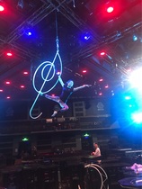 Bar Dancing High Altitude Rings Magic Square Air Flying Anchor Steel Pipe Empty Light Performances Trampoline High Altitude Weiya Acrobatic Props