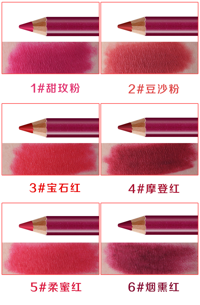 Flamingo môi lót bút người mới bắt đầu matte son môi không thấm nước lâu dài giữ ẩm không đánh dấu dòng bút đích thực lip bút chì chì kẻ môi nyx