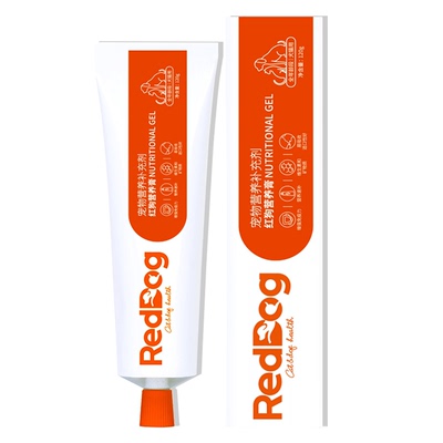 红狗宠物营养膏120g整支