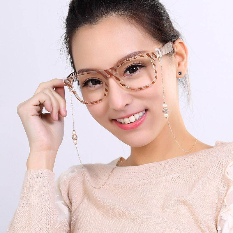 SZL GLASSES Pandora spectacle chain Hanging Neck Rope Pure Copper metal Tourist Sport Anti-loss accessories