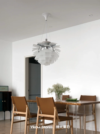 Danish Artichoke Pine Cone Lamp Nordic Restaurant Chandelier Living Room Open-Air Villa Designer High-Quality Lighting Fixtures