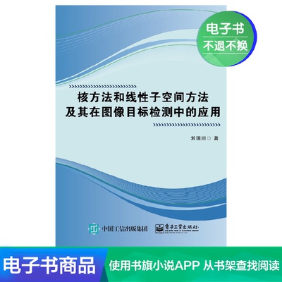 [【电子书】核方法和线性子空间方法及其在图像目标检测中的应用]